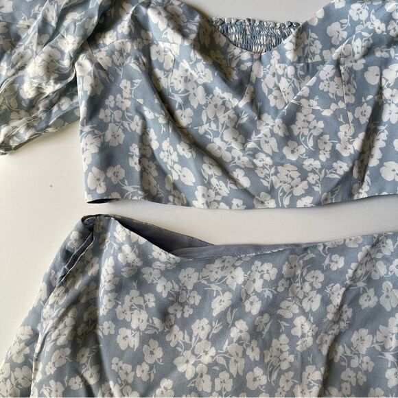 Reformation Sinead Two Piece Set 💙🕊️🦋🤍 - Picture 4 of 11